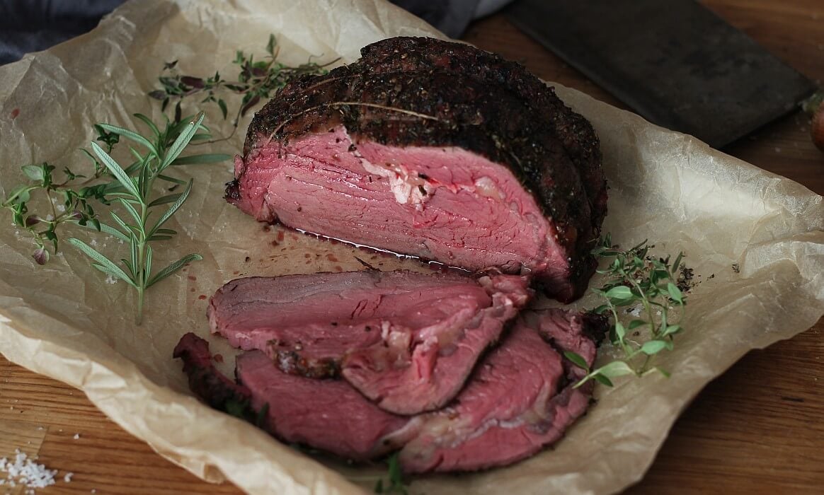 Roastbeef vom Gasgrill